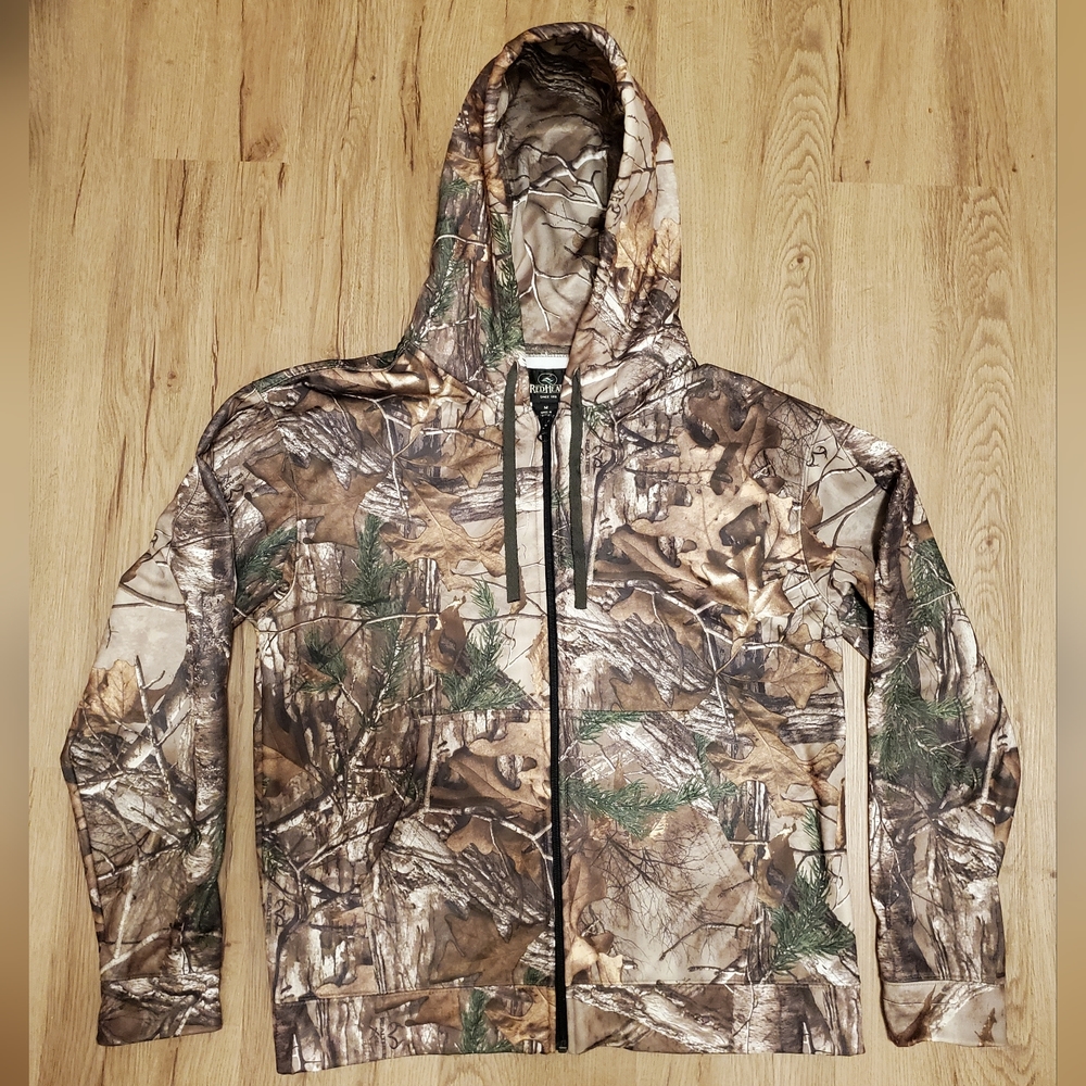 Redhead Full Zip Hooded Jacket Realtree Xtra Camo Medium